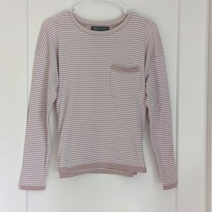 Title Nine Long Sleeve Striped Sweater Medium